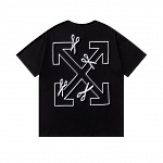 Off White Short Sleeve T Shirts For Men # 300433, cheap Off White T Shirts