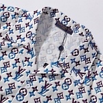 Louis Vuitton Short Sleeve Shirts For Men # 300456, cheap Louis Vuitton Shirts