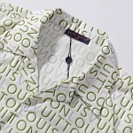 Louis Vuitton Short Sleeve Shirts For Men # 300457, cheap Louis Vuitton Shirts