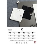 Louis Vuitton Short Sleeve T Shirts For Men # 300505, cheap Short Sleeved