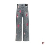 Chrome Hearts Jeans For Men # 300675, cheap Chrome Hearts Jeans