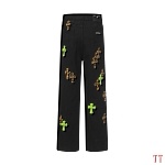 Chrome Hearts Jeans For Men # 300676, cheap Chrome Hearts Jeans