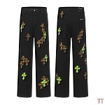 Chrome Hearts Jeans For Men # 300676, cheap Chrome Hearts Jeans