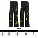 Chrome Hearts Jeans For Men # 300676, cheap Chrome Hearts Jeans