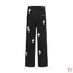Chrome Hearts Jeans For Men # 300677, cheap Chrome Hearts Jeans
