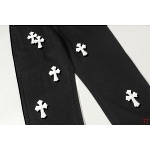 Chrome Hearts Jeans For Men # 300677, cheap Chrome Hearts Jeans