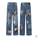 Chrome Hearts Jeans For Men # 300678, cheap Chrome Hearts Jeans