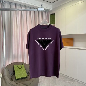 $27.00,Prada Short Sleeve T Shirts For Men # 301363