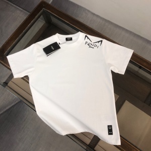 $28.00,Fendi Pure Cotton Short Sleeve T Shirts # 301398