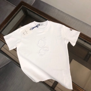 $28.00,Moncler Pure Cotton Short Sleeve T Shirts # 301423