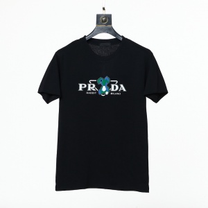 $28.00,Prada Pure Cotton Short Sleeve T Shirts # 301432