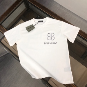 $28.00,Balenciaga Pure Cotton Short Sleeve T Shirts # 301441