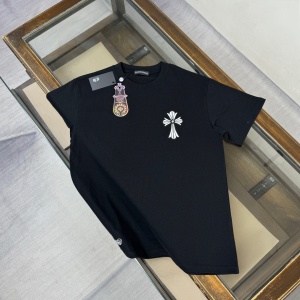 $28.00,Chrome Hearts Pure Cotton Short Sleeve T Shirts # 301454