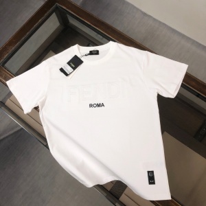 $28.00,Fendi Pure Cotton Short Sleeve T Shirts # 301466