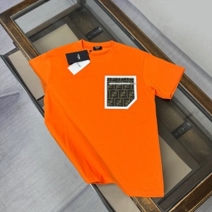 $28.00,Fendi Pure Cotton Short Sleeve T Shirts # 301470