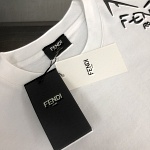 Fendi Pure Cotton Short Sleeve T Shirts # 301398, cheap Fendi T Shirts