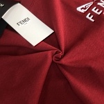 Fendi Pure Cotton Short Sleeve T Shirts # 301400, cheap Fendi T Shirts