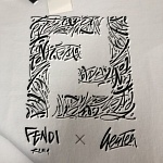 Fendi Pure Cotton Short Sleeve T Shirts # 301402, cheap Fendi T Shirts