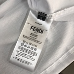 Fendi Pure Cotton Short Sleeve T Shirts # 301404, cheap Fendi T Shirts