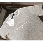 Moncler Pure Cotton Short Sleeve T Shirts # 301420, cheap For Men