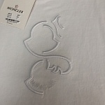 Moncler Pure Cotton Short Sleeve T Shirts # 301423, cheap For Men