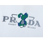 Prada Pure Cotton Short Sleeve T Shirts # 301433, cheap Short Sleeved Prada