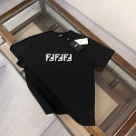 Fendi Pure Cotton Short Sleeve T Shirts # 301459