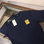 Fendi Pure Cotton Short Sleeve T Shirts # 301461, cheap For Men