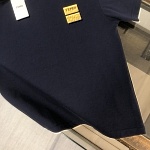 Fendi Pure Cotton Short Sleeve T Shirts # 301461, cheap For Men