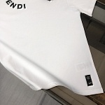 Fendi Pure Cotton Short Sleeve T Shirts # 301462, cheap For Men