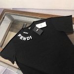 Fendi Pure Cotton Short Sleeve T Shirts # 301463, cheap For Men