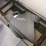 Fendi Pure Cotton Short Sleeve T Shirts # 301464, cheap For Men