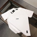 Fendi Pure Cotton Short Sleeve T Shirts # 301466, cheap For Men