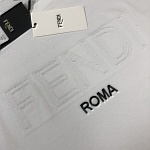 Fendi Pure Cotton Short Sleeve T Shirts # 301466, cheap For Men