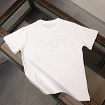 Fendi Pure Cotton Short Sleeve T Shirts # 301466, cheap For Men