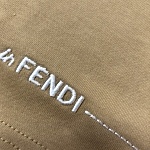 Fendi Pure Cotton Short Sleeve T Shirts # 301471, cheap For Men