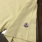 Moncler Pure Cotton Short Sleeve T Shirts # 301500, cheap For Men
