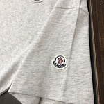 Moncler Pure Cotton Short Sleeve T Shirts # 301501, cheap For Men