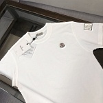 Moncler Pure Cotton Short Sleeve T Shirts # 301508, cheap For Men