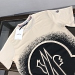 Moncler Short Sleeve T Shirts For Men # 301644, cheap For Men
