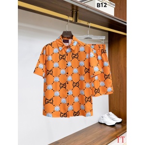 $65.00,Gucci Shirt Short Set For Men # 305307