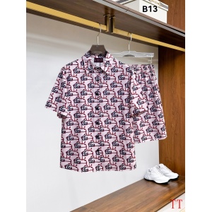 $65.00,Gucci Shirt Short Set For Men # 305308