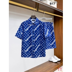 $65.00,Louis Vuitton Short Shirt Set For Men # 305349