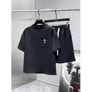 $62.00,Chrome Hearts T Shirt&Short Set For Men # 305467