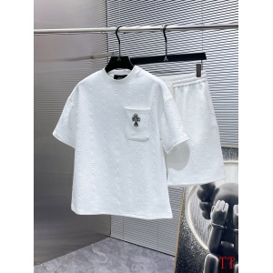 $62.00,Chrome Hearts T Shirt&Short Set For Men # 305468