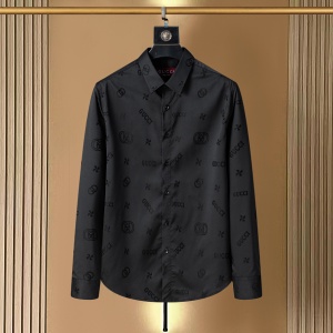 $35.00,Gucci Long Sleeve Shirts For Men # 305509