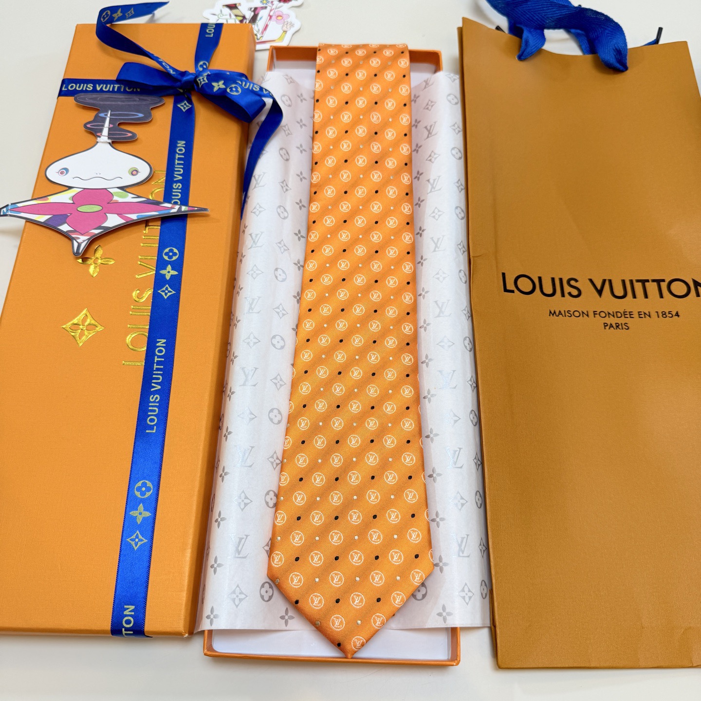 Louis Vuitton Ties For Men # 302034
