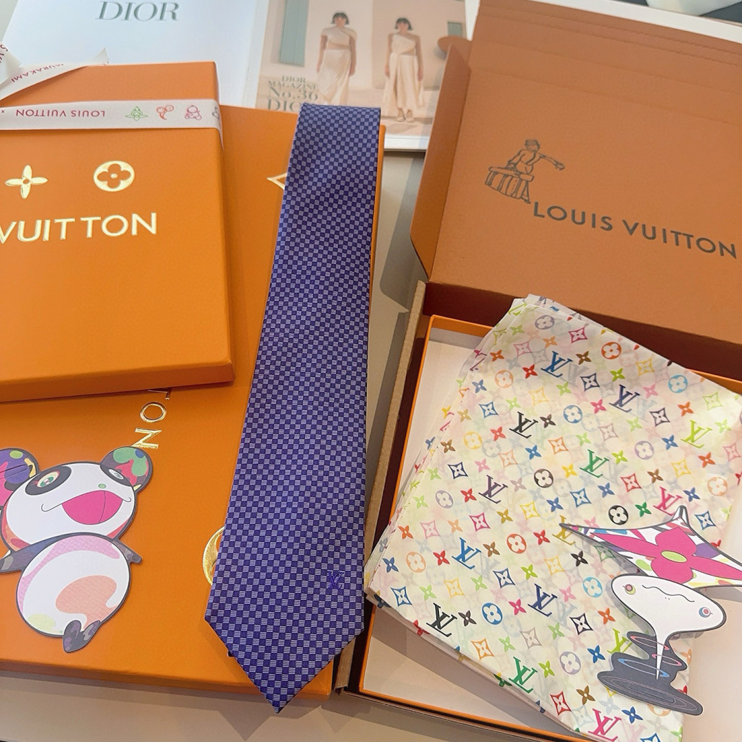Louis Vuitton Ties For Men # 302065