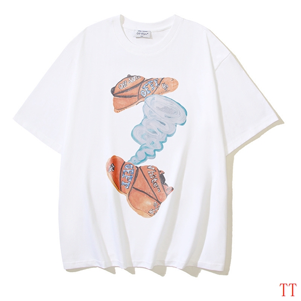 Off White Short Sleeve T Shirts For Men # 305364