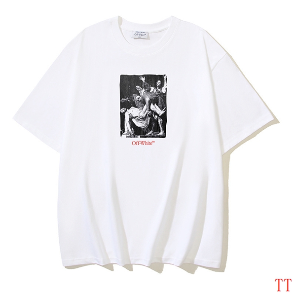 Off White Short Sleeve T Shirts For Men # 305392
